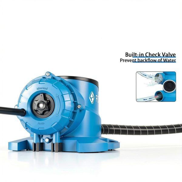 FOTING Pool Cover Pump 2240 GPH Automatic Metal Utility-3