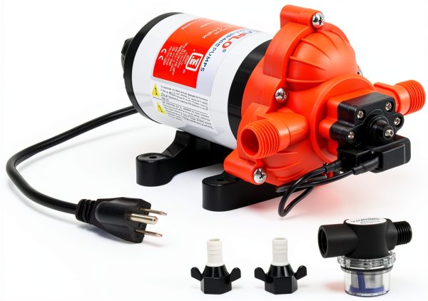 SEAFLO 115V 3.3 GPM Water Pump for RVs and Boats-0