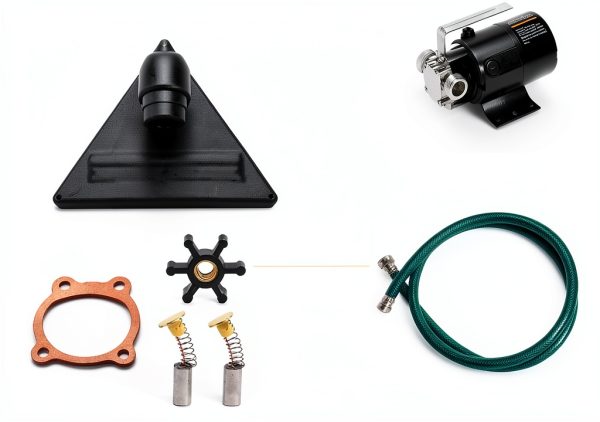 XWILLING Water Transfer Pump Black Metal Minimalism 260W-5