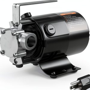 XWILLING Water Transfer Pump Black Metal Minimalism 260W-0