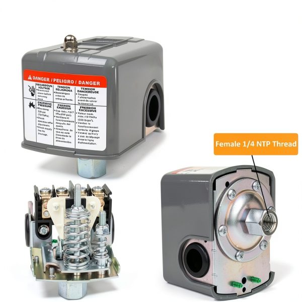 Pressure Switch WOKEN 40-60 PSI Well Pump-4