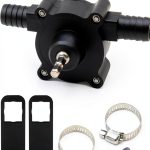 lzndeal Power Water Pump Black Plastic-0
