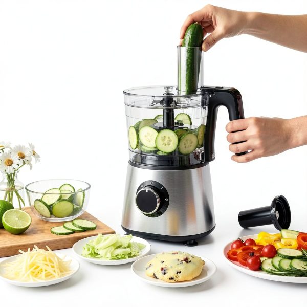Food Processor Sweetcrispy 8‑in‑1 1500ml Capacity-1