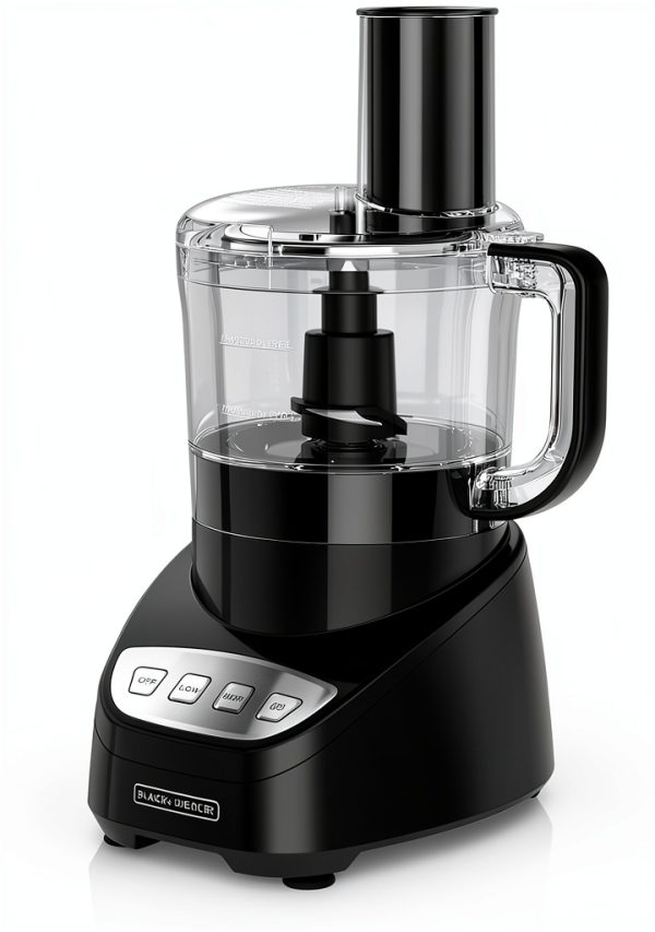 Food Processor Black+Decker 8‑Cup Stainless Steel-0