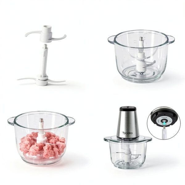 Tyooko Food Chopper Electric Kitchen Helper-4