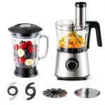 Food Processor Sweetcrispy 8‑in‑1 1500ml Capacity-0
