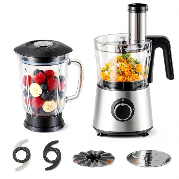 Food Processor Sweetcrispy 8‑in‑1 1500ml Capacity-0