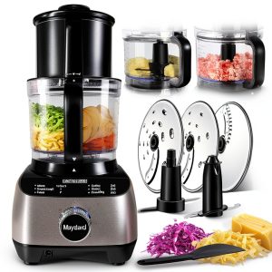 Food Processor Maydarol 14 Cup Stainless Steel-0